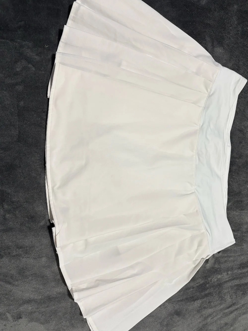 lululemon athletica White Active Skirt with Built-In Liner